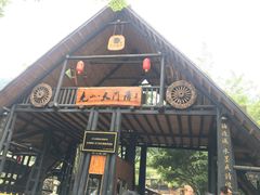-天门沟九州驿站树上汤泉