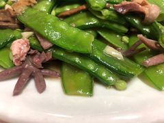 荷兰豆炒鸭杂-霞海鸭仔饭店(海滨大道北店)