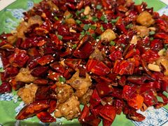 对酒当歌辣子鸡-渔语鱼新川菜Bistro(万象天地店)