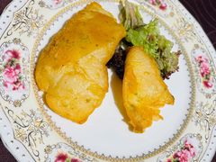 天妇罗炸深海银鳕鱼配马勒黄咖喱-马勒别墅·中餐厅