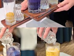 蝶豆花苏打-狮拾久·现代新加坡料理(福田COCO Park店)