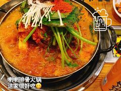 -喇喇排骨火锅·传统韩式脊骨汤(望京西园总店)