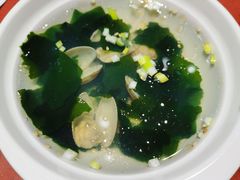 裙带菜蚬子汤-喜家德虾仁水饺(长泰广场店)