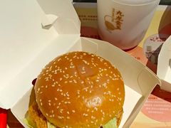 黄金脆皮鸡Air汉堡单人餐兑换券-肯德基(当涂大润发店)