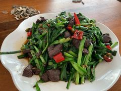 韭菜炒牛血-牛八宝桂林米粉(八里庄店)