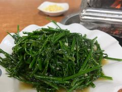 炒五指山野菜-翡翠老鸭店