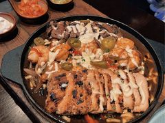 拉美风味海陆铁板法士达盛宴-bluefrog蓝蛙(皇庭广场店)