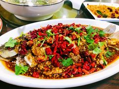 蒜爆鲤鱼-忆外婆徐州菜·地锅鸡·生日宴(吴庄店)