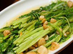 清炒空心菜-小厨师·二十年沈家门小海鲜(百井坊巷店)
