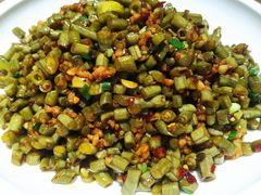 酸豆角酸笋炒肉沫-建辉湖南土菜馆(南大街店)