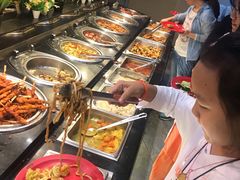 自助取餐区-好伦哥比萨烤肉自助(八里桥店)