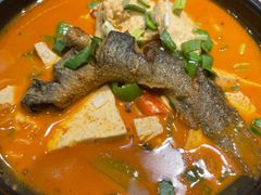 泥鳅炖豆腐-京城小江南·北京烤鸭·江南土菜·白鱼(中关村店)