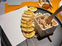 榛子酱鹅肝拌葱油饼-桂语山房(满觉陇店)