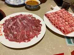 鲜切羔羊腿肉-总参北京涮羊肉