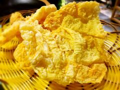油炸豆皮-南城十里潮汕鲜牛火锅·鲜虾生滚粥(融汇老商埠店)