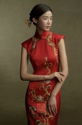 点击看大图 -藤薰定制中式嫁衣礼服旗袍店