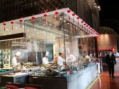 自助取餐区-君悦酒店·1881·北京烤鸭