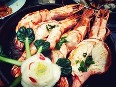 开背红虾-船梆煮•蒸汽海鲜·炉火烤肉(五四广场店)