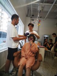 -I+造型烫发染发