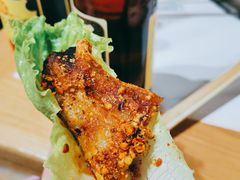 香烤五花肉-醉月城西昌火盆烧烤(天府店)