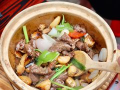 生啫黑牛仔粒-沙胆彪炭炉牛杂煲(成都玉林店)