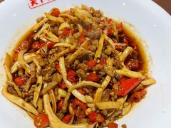 鱿鱼炒肉-天下客饭店(中山路店)