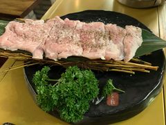 炭烤猪颈肉-三代烤肉(保利广场店)