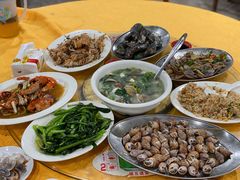 -霞涌市场海鲜摆卖区