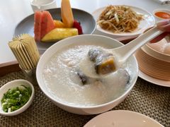 皮蛋瘦肉粥-咖啡苑(永利澳门店)