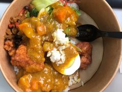 椰香咖喱鸡腿饭-德克士(长安百货店)