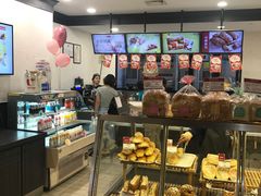 面包甜点陈列柜-山崎面包(百联世纪店)