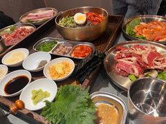 -围炉肉舍•炭烤活鳗•丹东海鲜烤肉(步行街店)