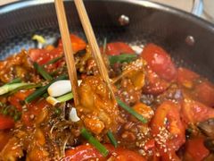 -贵州辣子鸡番茄鸡