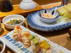 火焰七味三文鱼寿司-万岁寿司(天河领展店)