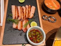 炭烧猪颈肉-泰香米泰国餐厅(中大国际店)