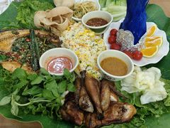 -沐毫傣泐云南菜孔雀宴•手抓饭傣味烧烤(曼听店)