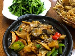双菇面筋煲-胡子饮食店