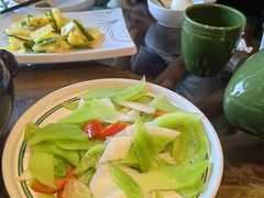 青笋炒山药-云海肴·汽锅鸡·云南菜(天山百盛优客店)