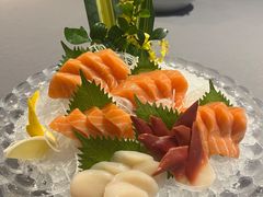 挪威三文鱼海鲜刺身-尚9·一滴水江景中餐厅
