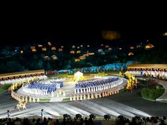 演出现场-鼎盛王朝康熙大典实景演出