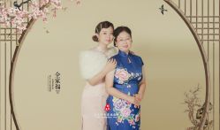 -时光纪亲子全家福照相馆(静安店母女写真父母纪念照)
