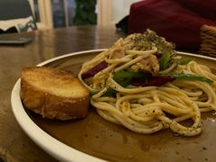 蒜香意面-雕刻时光咖啡馆(交大店)