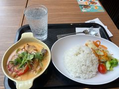 一哥泰式红咖喱鸡扒饭配汽水-大家乐(广州天河城六楼店)