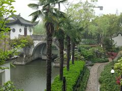 藏书楼远眺观鱼台-朱家角课植园