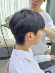 点击看大图 -藤野造型烫发染发