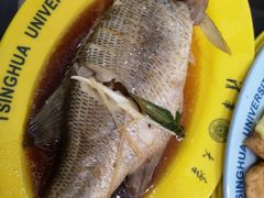清蒸鲈鱼-清华大学-观畴园餐厅
