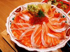 三文鱼亲子饭定食-七福日本料理