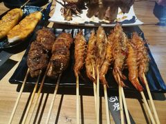 -路边摊小炉子烧烤