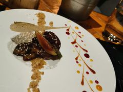 香煎鸭肝配核桃碎热情果及树莓汁-AZUL by FUEL蓝色·法式酒馆(琶醍店)