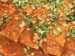 铁板爆浆豆腐-绿茶餐厅(蓝色港湾店)